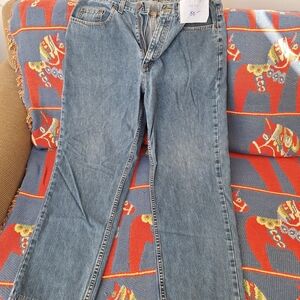 Bill Blass Blue Bootcut Jeans for Men